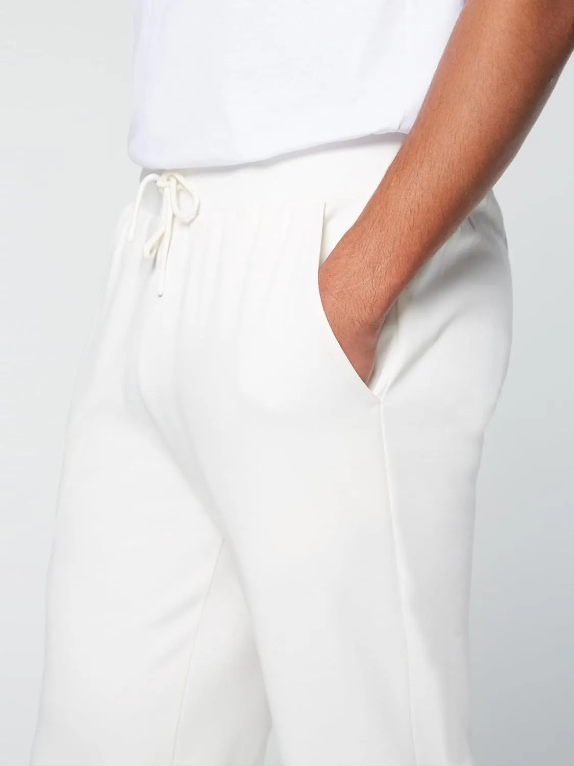 Sergio Tacchini Dallas Track Pant Archivio- Gardenia/Maritime Blue