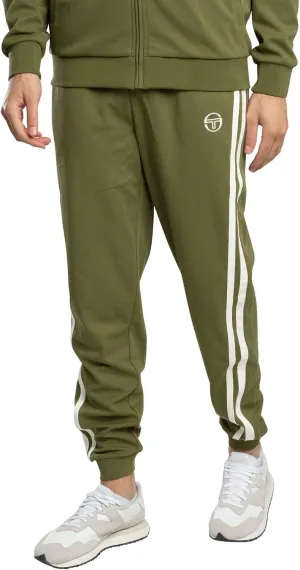 Sergio Tacchini Men's Damarindo Track Joggers, Sphagnum/Gardenia