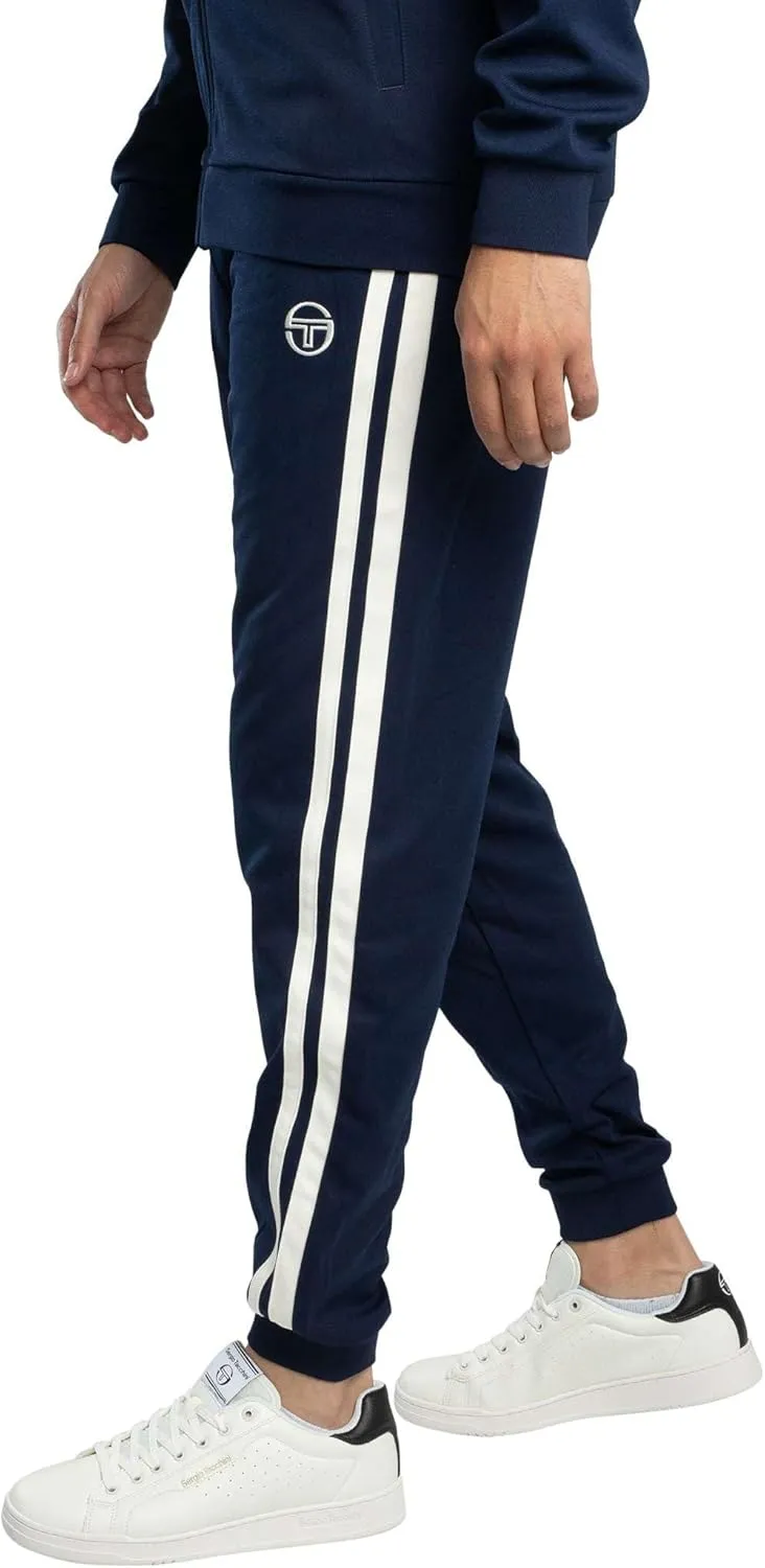 Sergio Tacchini Men's Damarindo Track Suit, Maritime Blue/Gardenia