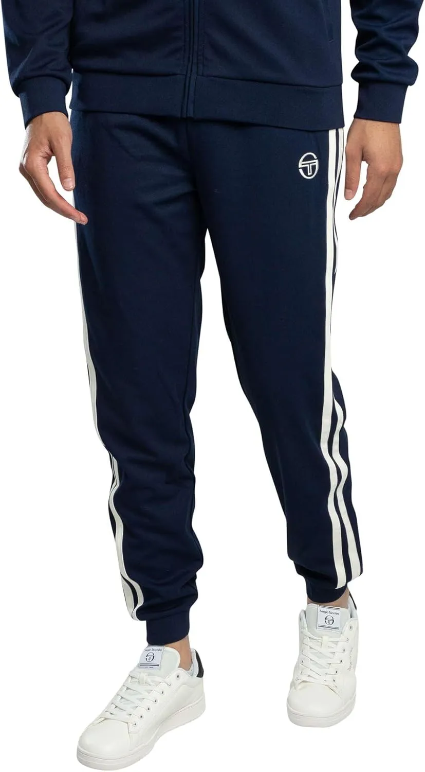 Sergio Tacchini Men's Damarindo Track Suit, Maritime Blue/Gardenia