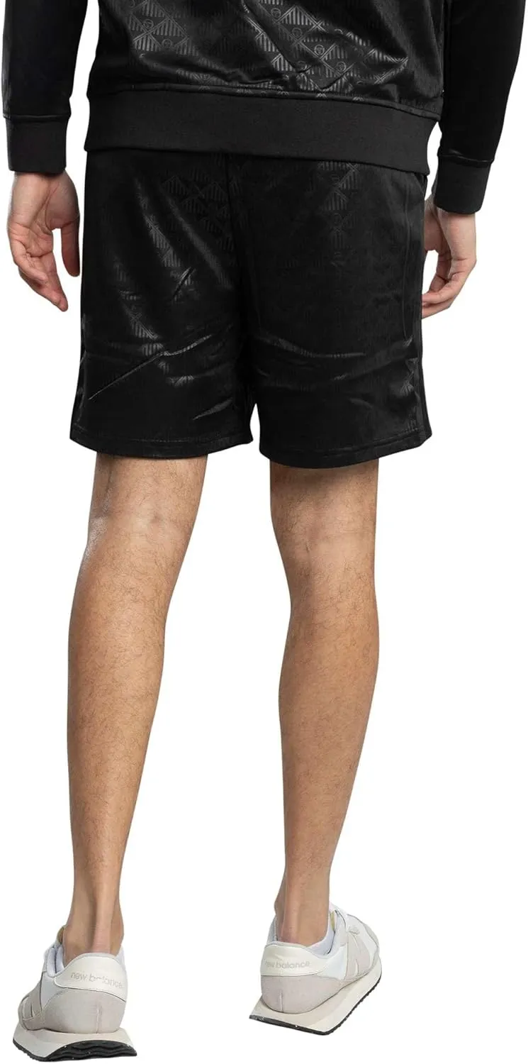 Sergio Tacchini Men's Tracksuit Shorts Nero Mono, Black