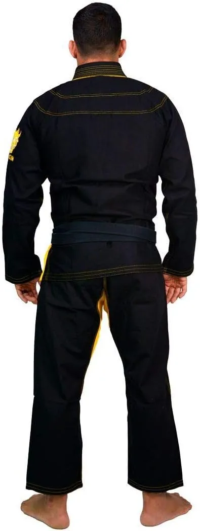 SHOGUN Fight Jiu Jitsu Gi Ultra Light 'Kanji' 350gsm Pearl Weave Cotton Premium BJJ