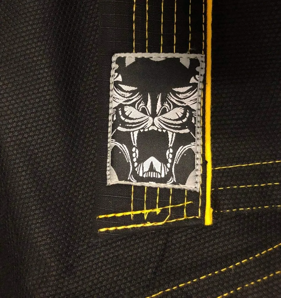 SHOGUN Fight Jiu Jitsu Gi Ultra Light 'Kanji' 350gsm Pearl Weave Cotton Premium BJJ