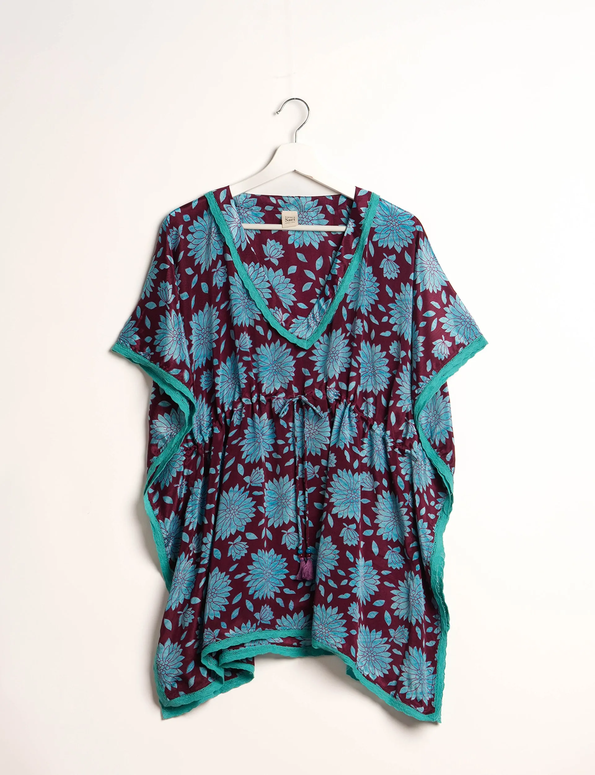 SHORT KAFTAN WITH LACE