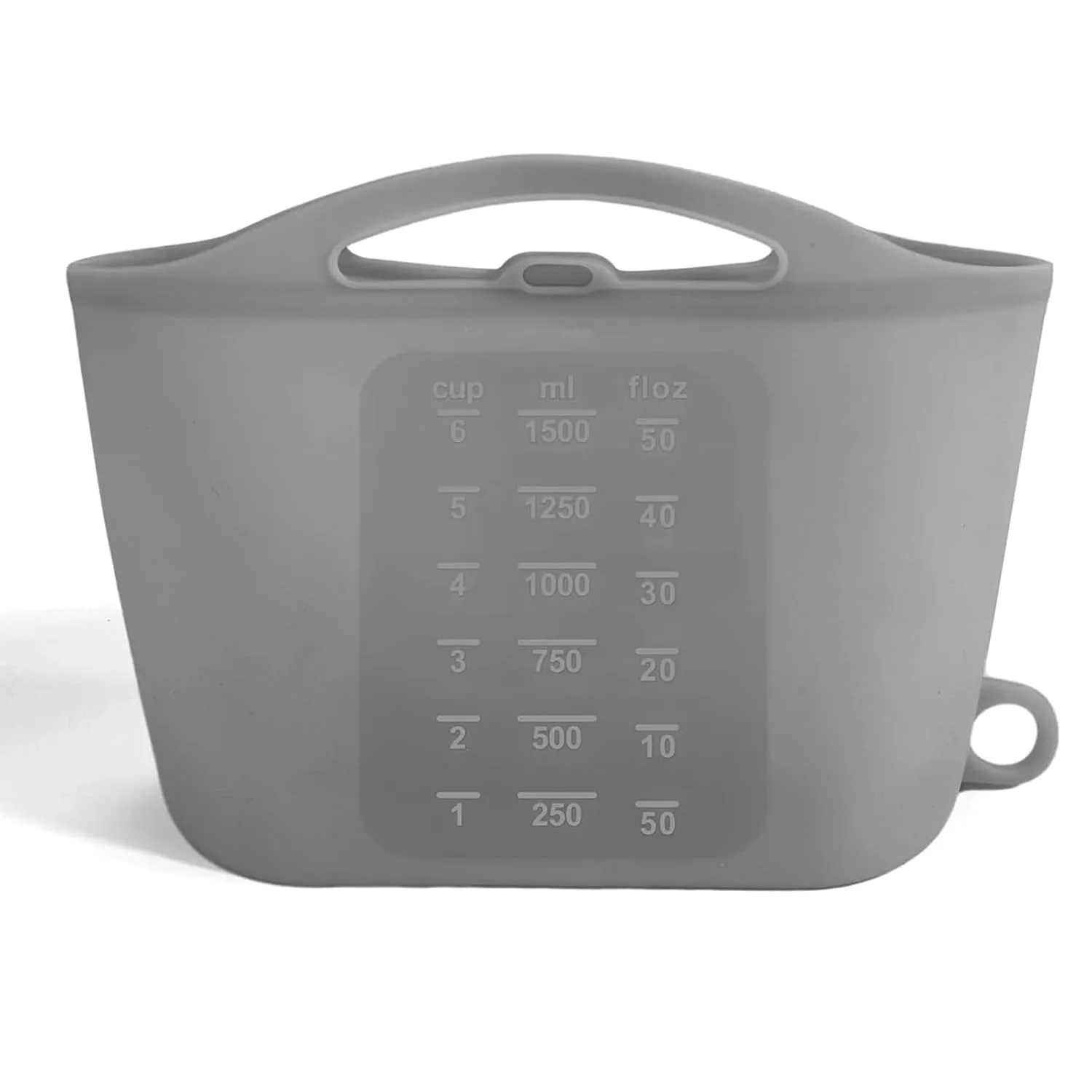 Silicone Microwave Steam Sterilizer Bags for Travel Large Reusable Feeding Bottle Sterilization Pouches Quickly Sterilizes Breast Pump Parts,Pacifiers,Teethers Lightweight and Foldable (Grey-1pcs)