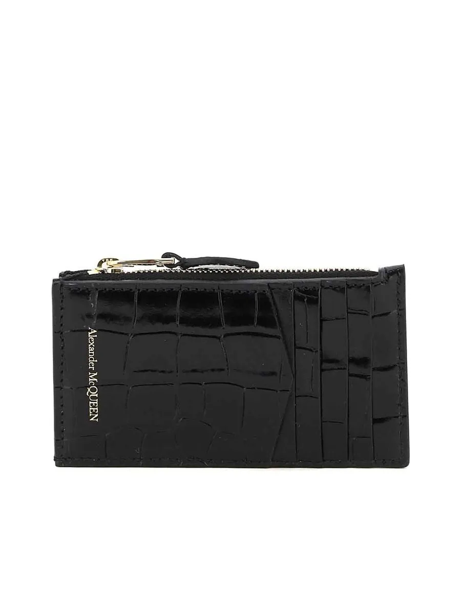 Skull Card Holder Pouch