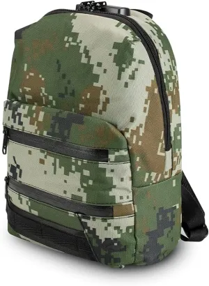 Skunk Mini Backpack- Smell Proof (Green Pixelated Camo)