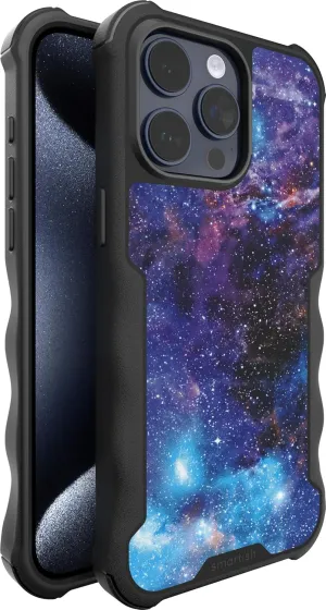 Smartish® iPhone 15 Pro Max Protective Magnetic Case - Gripzilla Compatible with MagSafe [Rugged Heavy Duty Slim Grip Armor Cover] w/Drop Tested Protection for Apple iPhone 15 Pro Max - Spaced Out