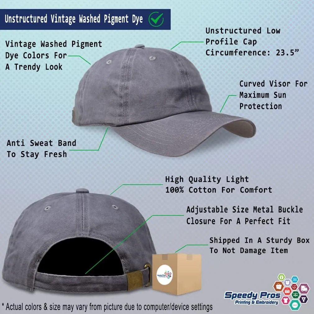 Soft Washed Baseball Cap Life is Good Cotton Dad Hats for Men & Women
