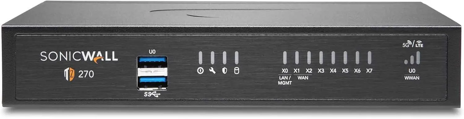 Sonicwall TZ270 High Availability (02-SSC-6447) | TZ270 HA Unit - Secondary Device for Reliable, Continuous Connection