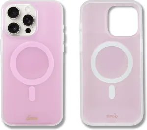 Sonix Protective Phone Case for iPhone 15 Pro Max | Compatible with Magsafe | 10ft Drop Tested | Jelly Pink