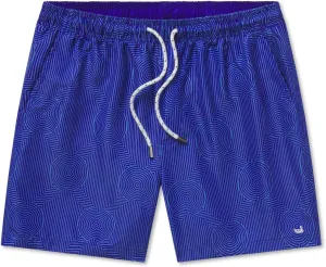 Southern Marsh Dockside Swim Trunk - Circle Maze