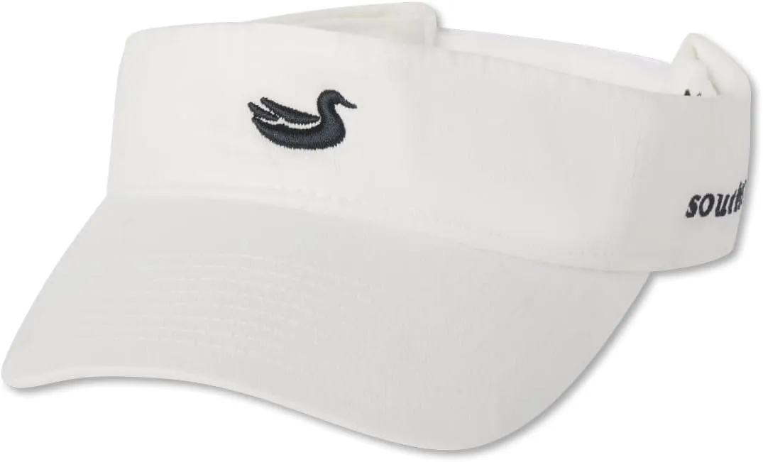 Southern Marsh Visor, White with Navy, 0