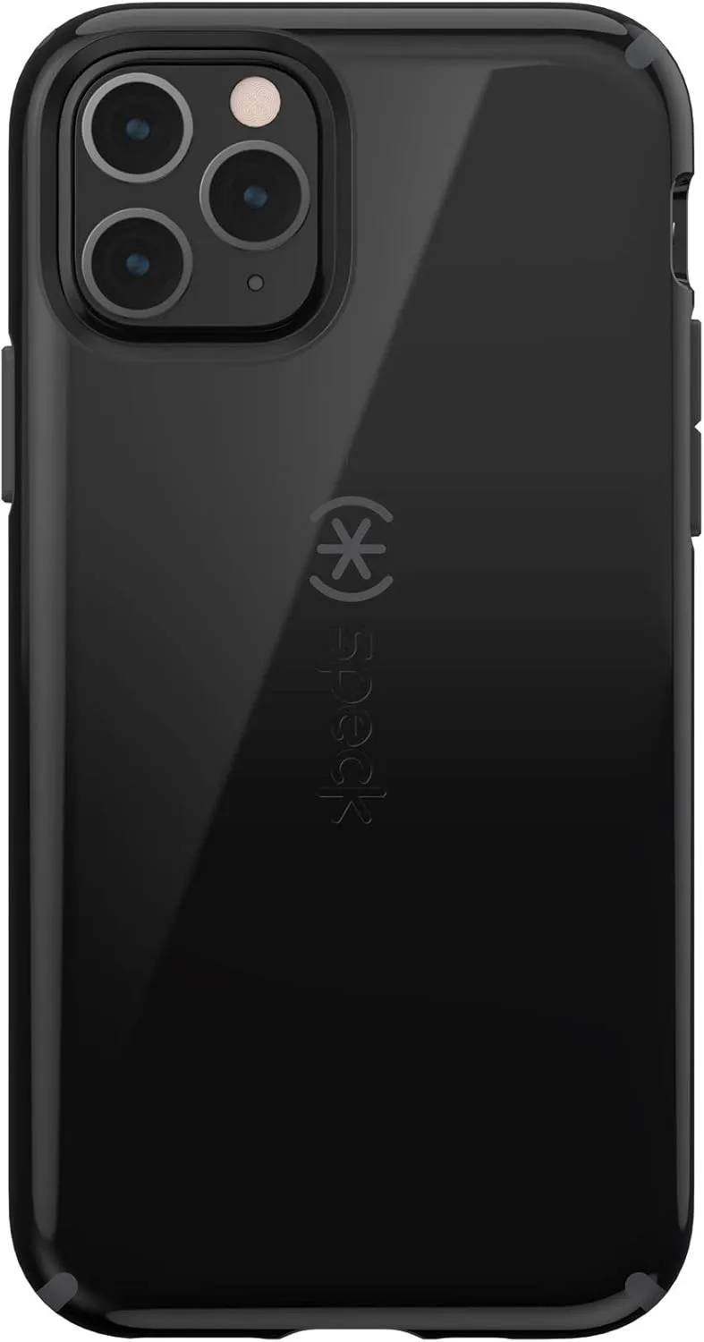 Speck CandyShell iPhone 11 Pro Case, Black/Slate Grey