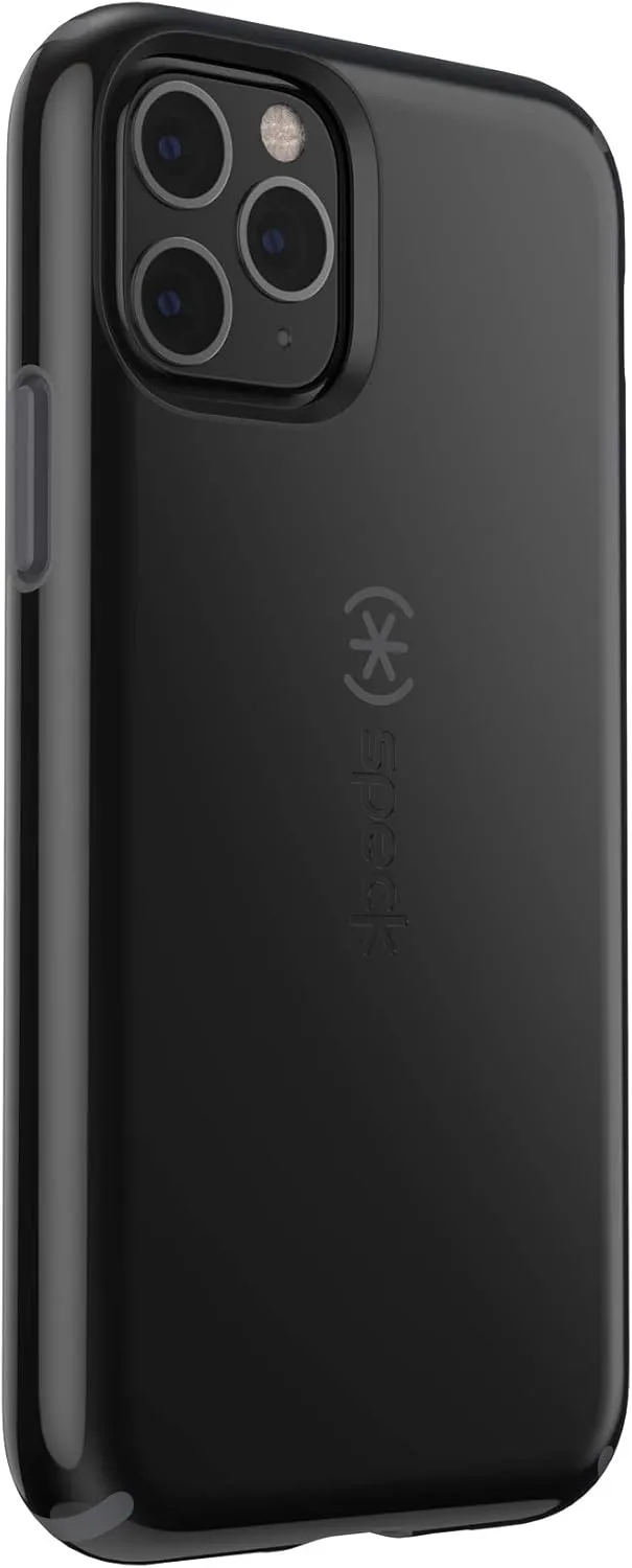 Speck CandyShell iPhone 11 Pro Case, Black/Slate Grey