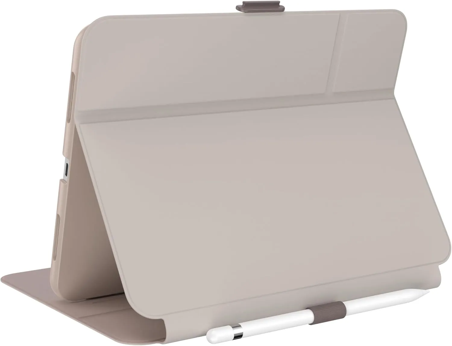Speck Case for iPad Pro 10th Generation 10.9 Inch - Drop & Camera Protection, Slim Multi Range Stand, Apple Pencil Holder - Beech Grey/Cinnamon Biscuit