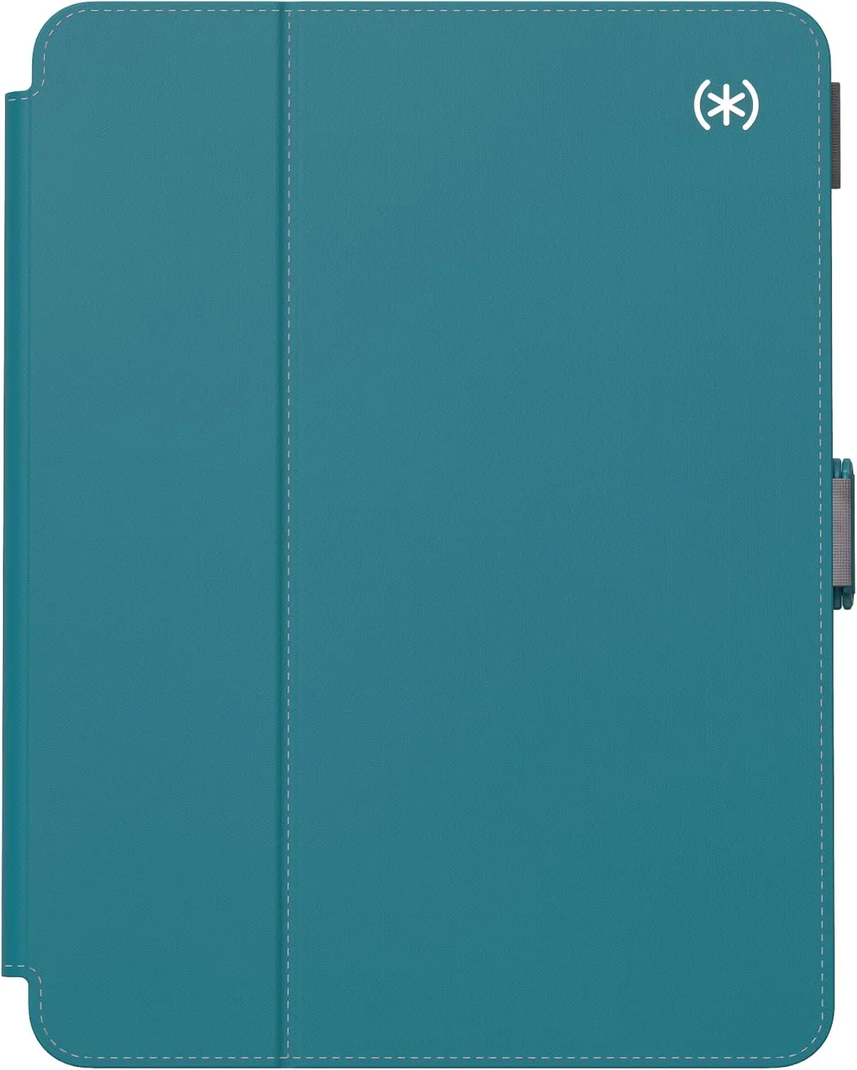 Speck Case for iPad Pro 4th Generation 11 Inch - Drop & Camera Protection, Slim Multi Range Stand, Apple Pencil Holder - Deep Sea Teal/Cloudy Grey/White