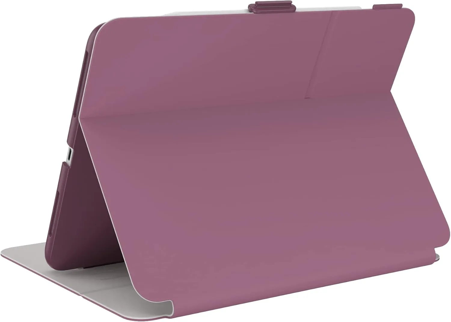 Speck Case for iPad Pro 4th Generation 11 Inch - Drop & Camera Protection, Slim Multi Range Stand, Apple Pencil Holder - Plumberry/Crushed Apple/CrepePink