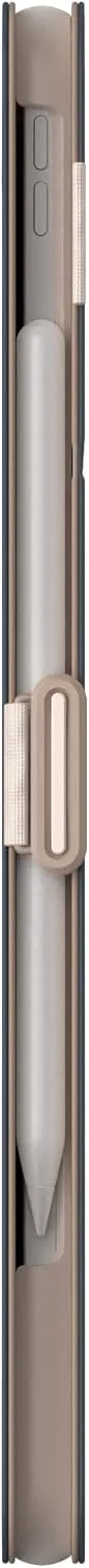 Speck Case for iPad Pro 6th Generation 12.9 Inch - Drop & Camera Protection, Slim Multi Range Stand, Apple Pencil Holder - Almond Milk/Mocha/Charcoal
