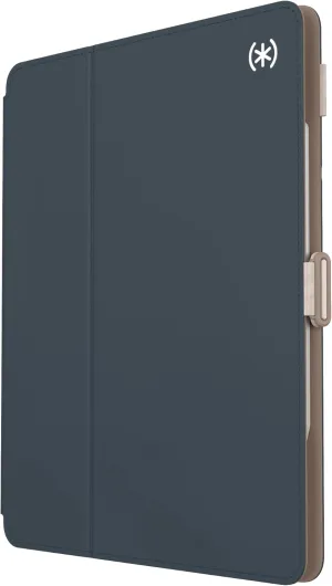 Speck Case for iPad Pro 6th Generation 12.9 Inch - Drop & Camera Protection, Slim Multi Range Stand, Apple Pencil Holder - Almond Milk/Mocha/Charcoal