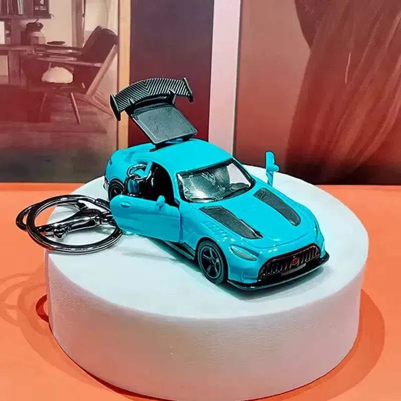 Speedster Mini Sports Car Keychain