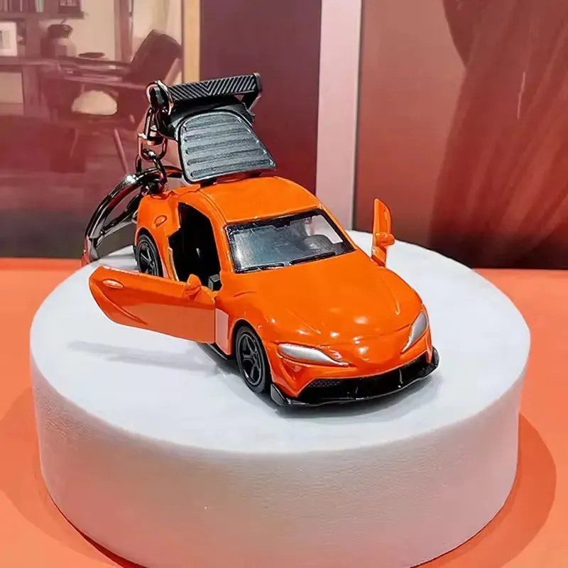 Speedster Mini Sports Car Keychain