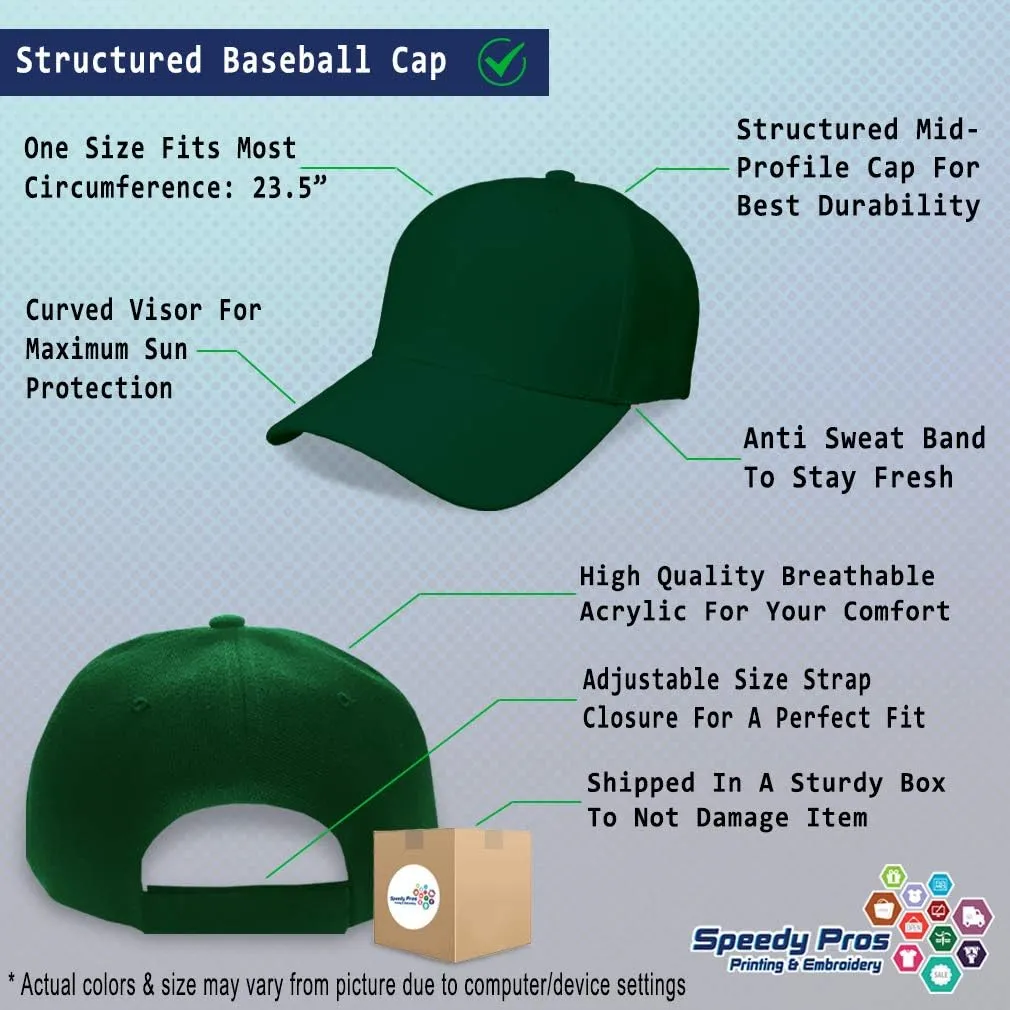Speedy Pros Baseball Cap Strength Hope Courage Acrylic Dad Hats for Men & Women