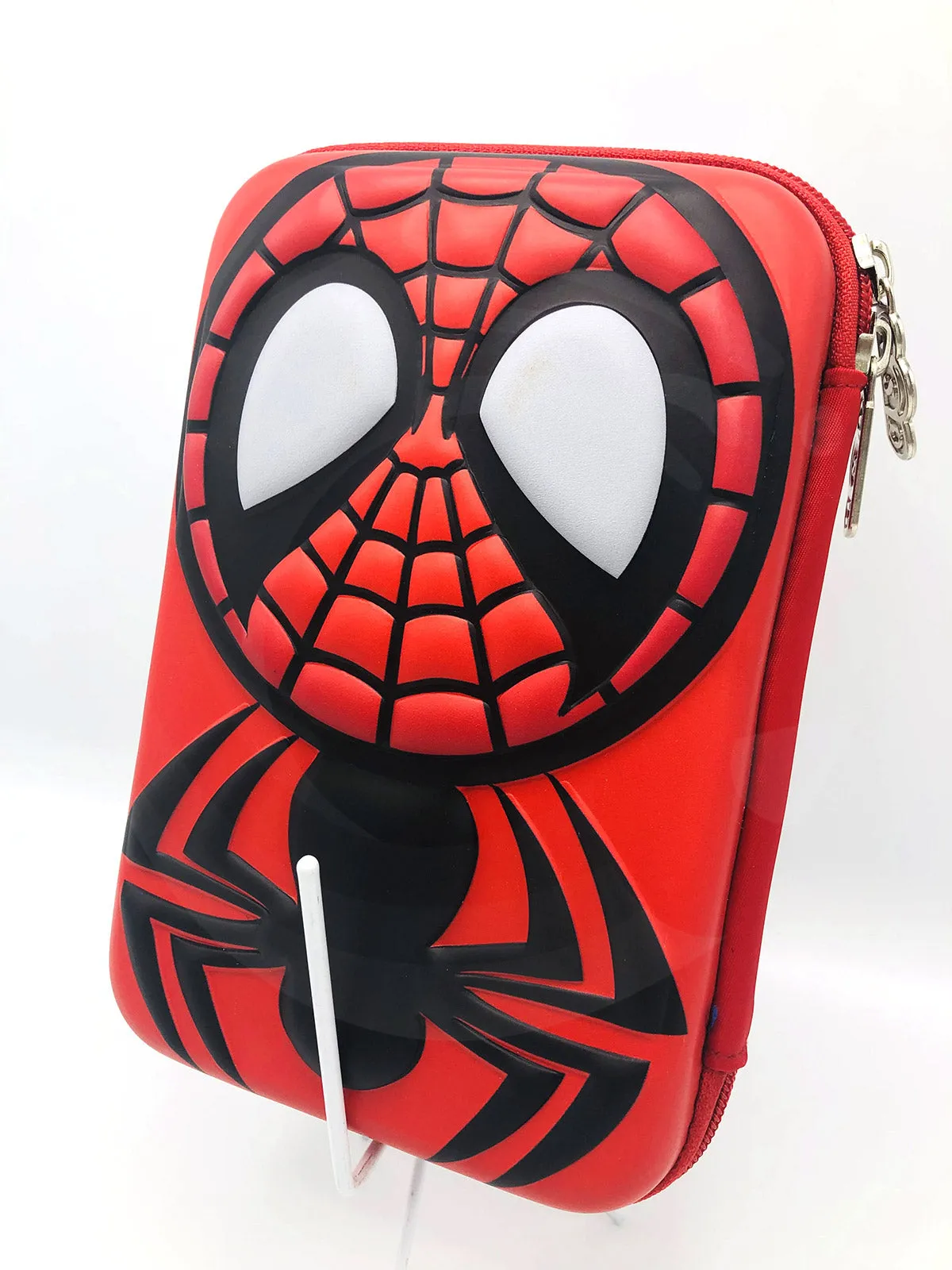 Spider man Pencil Case 3D Embossed On Fiber | Kids Spiderman Pouch