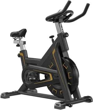Spinning Bike Fully Wrapped Flywheel With High Safety Indoor Cycling Silent Exercise Bike Fitness Equipment With Tablet Computer Stand Exercise Machine Comfortable