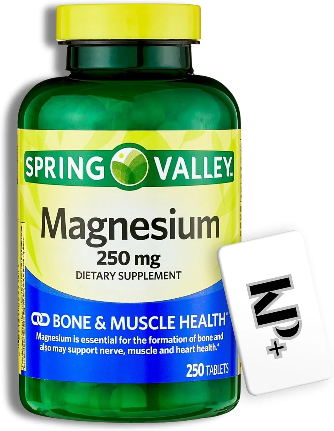 Spring Valley Magnesium, 250mg 250 Count   (KP Sticker)
