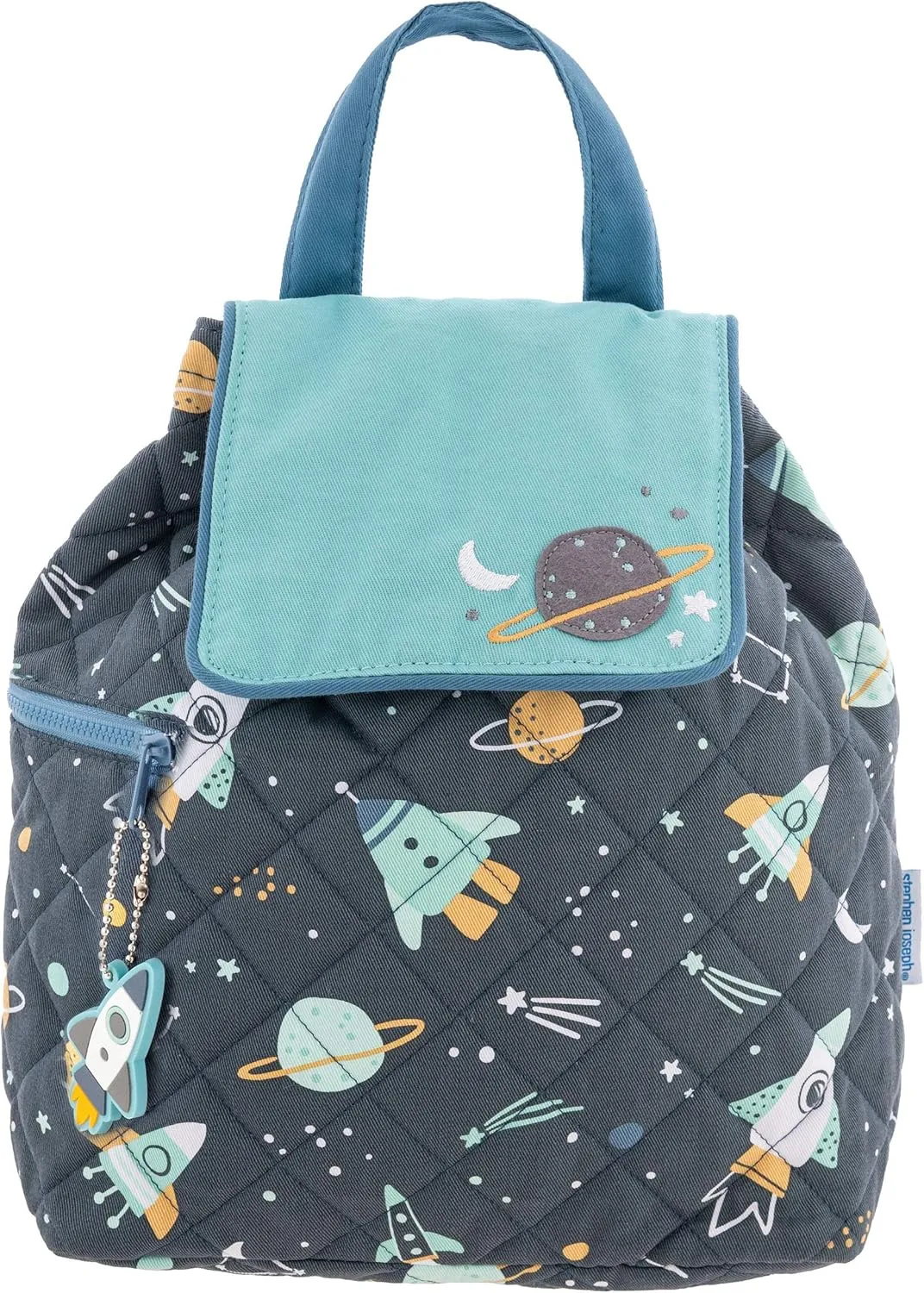 STEPHEN JOSEPH QUILTED BACKPACK ROCKET