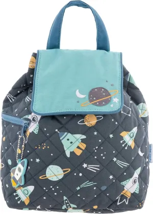 STEPHEN JOSEPH QUILTED BACKPACK ROCKET