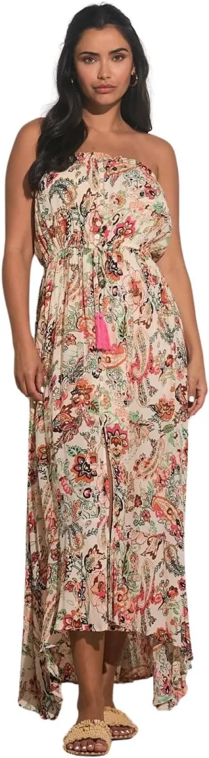 Strapless Maxi Cover-Up