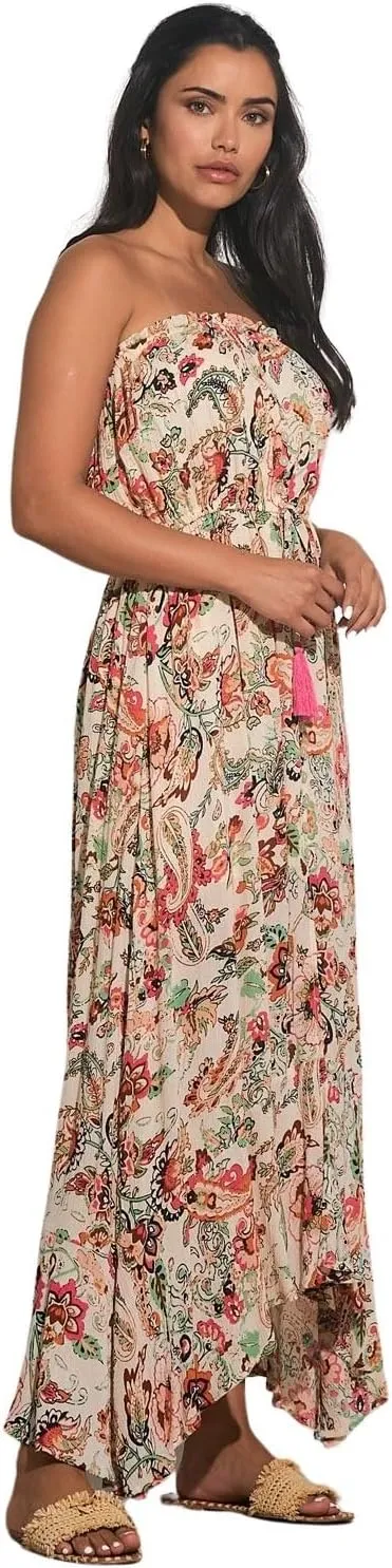 Strapless Maxi Cover-Up