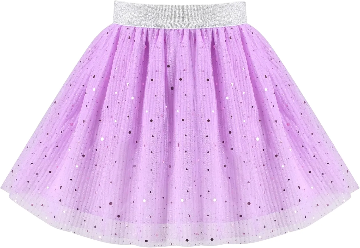 Sunny Fashion Girls Skirt Tutu Rainbow Multicolor Ballet Dancing Party Size 2-10