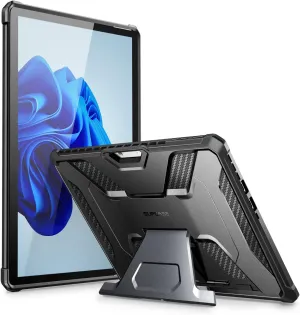 SUPCASE for Microsoft Surface Pro 11/10/9 Case with Kickstand (Unicorn Beetle Pro), [Military-Grade Protection] Heavy Duty Rugged Tablet Cover for Surface 13 Inch, Black