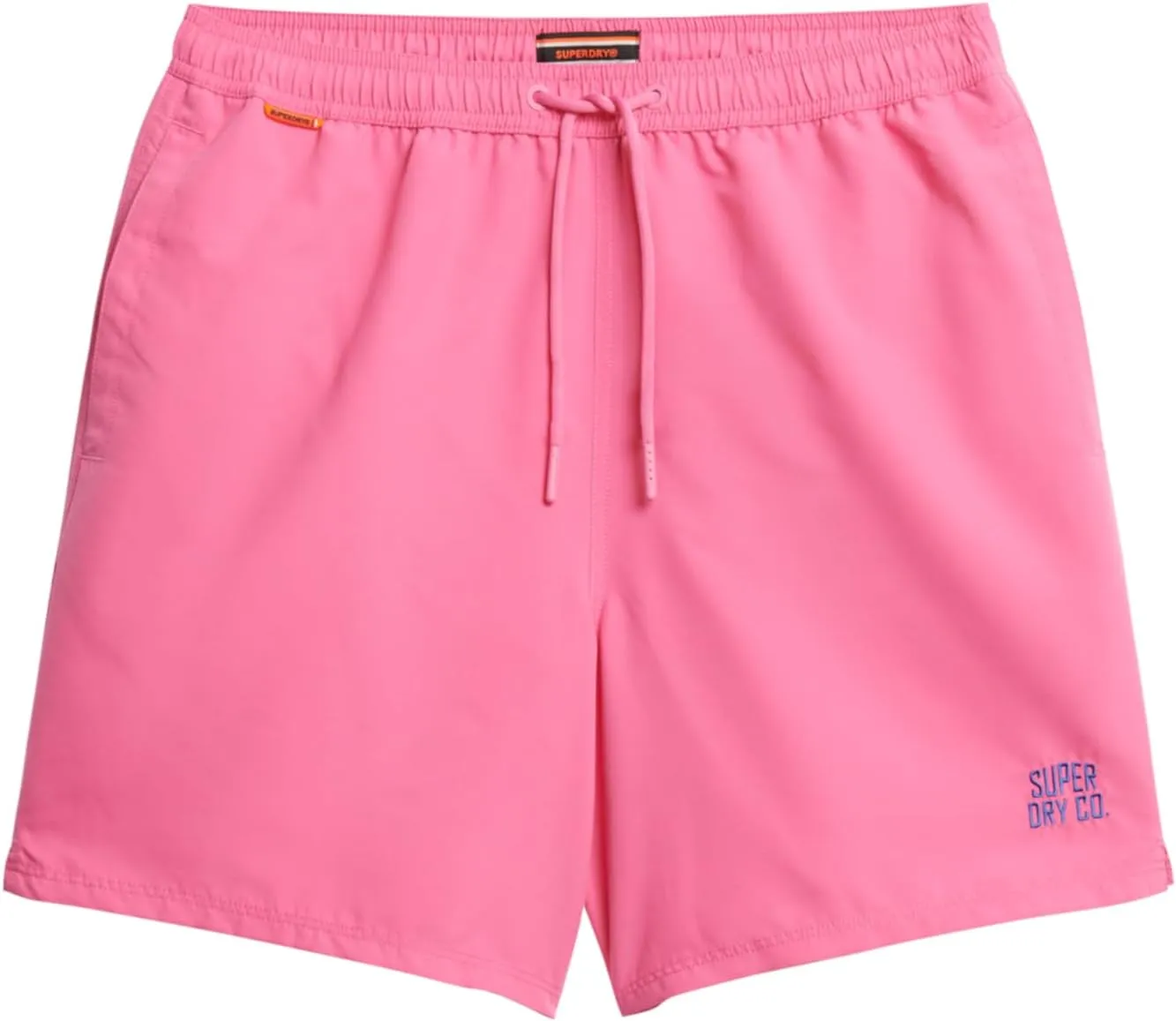 Superdry Men's Essential 16 Swim Shorts, Shocking Pink