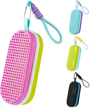Swim Goggle Case For Swimming Goggles, Silicone Protective Cases with Drain Hole for Goggles