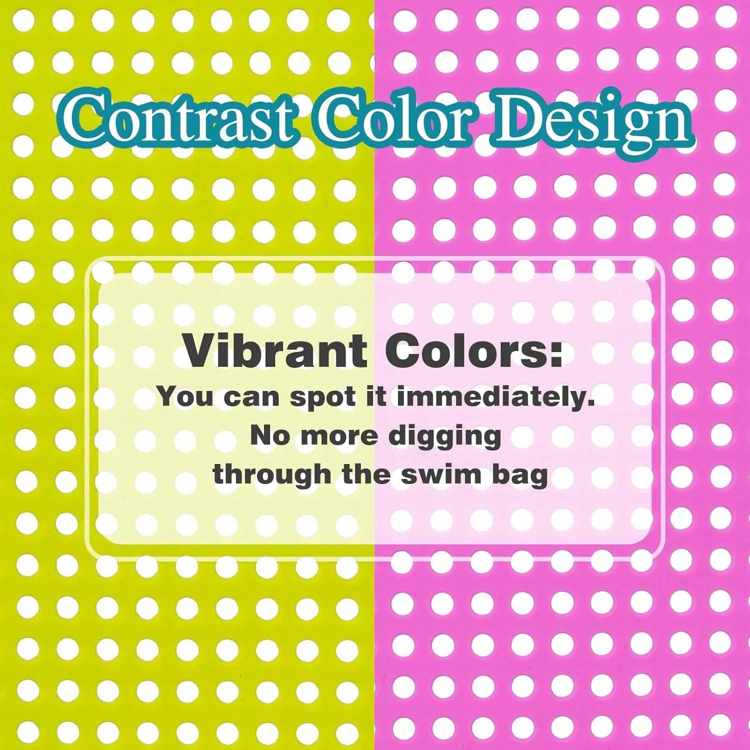 Swim Goggle Case For Swimming Goggles, Silicone Protective Cases with Drain Hole for Goggles