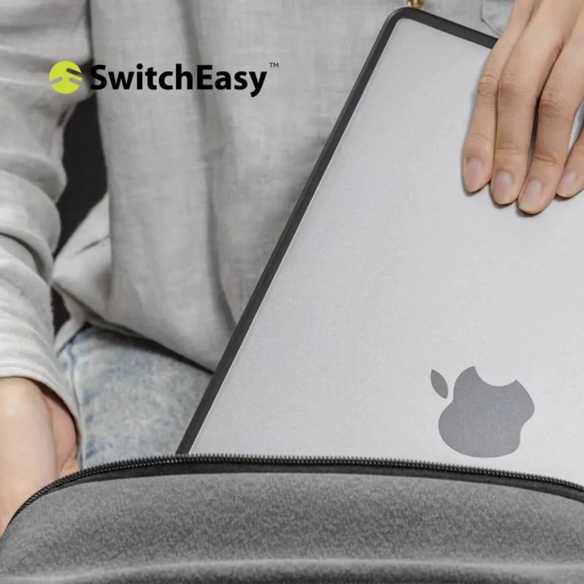SwitchEasy Defender MacBook Protective Case for MB Pro 14" (2024-2021 M4-M1)
