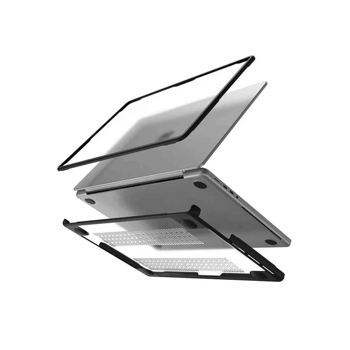 SwitchEasy Defender MacBook Protective Case for MB Pro 14" (2024-2021 M4-M1)