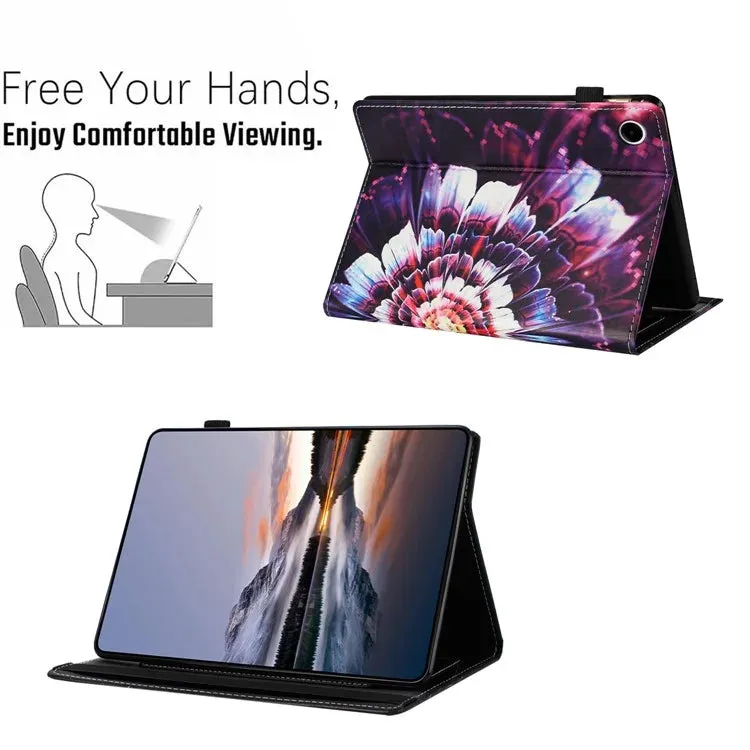 Tablet Case For Huawei Enjoy Tablet 2 / MatePad T 10 / T 10S / Honor Pad 6 Pattern Leather Cover with Card Holder