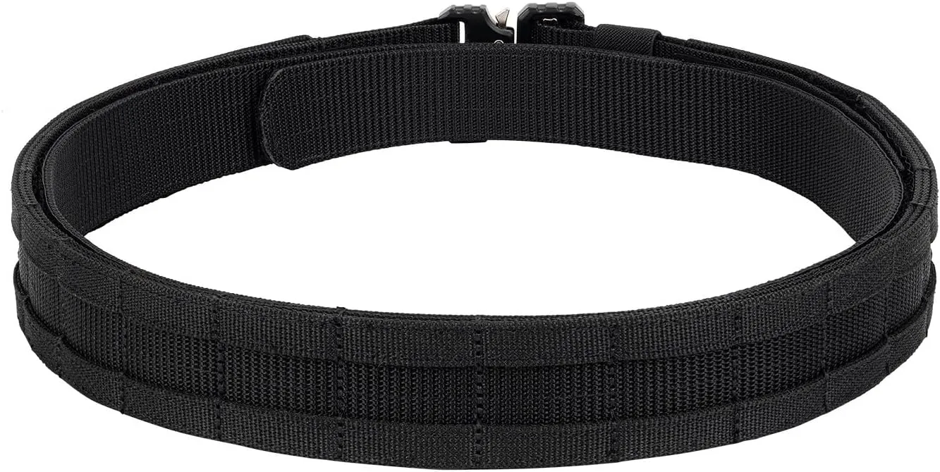 Tactical Gun Belt Molle Battle Belt 1.75" & 1.5" Rigger Heavy Duty Belt