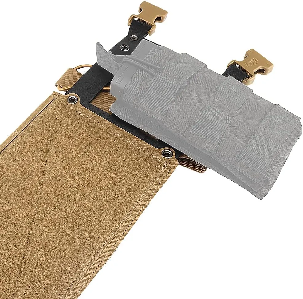 Tactical The Thing 2 Rapid Expansion Chassis for MK4 Chest Rig MOLLE Side Pouches for 5.56 Magazine Radio