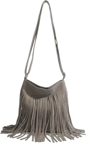 Tassel Crossbody Bag for Women, Fashion Ladies' Shoulder Bag