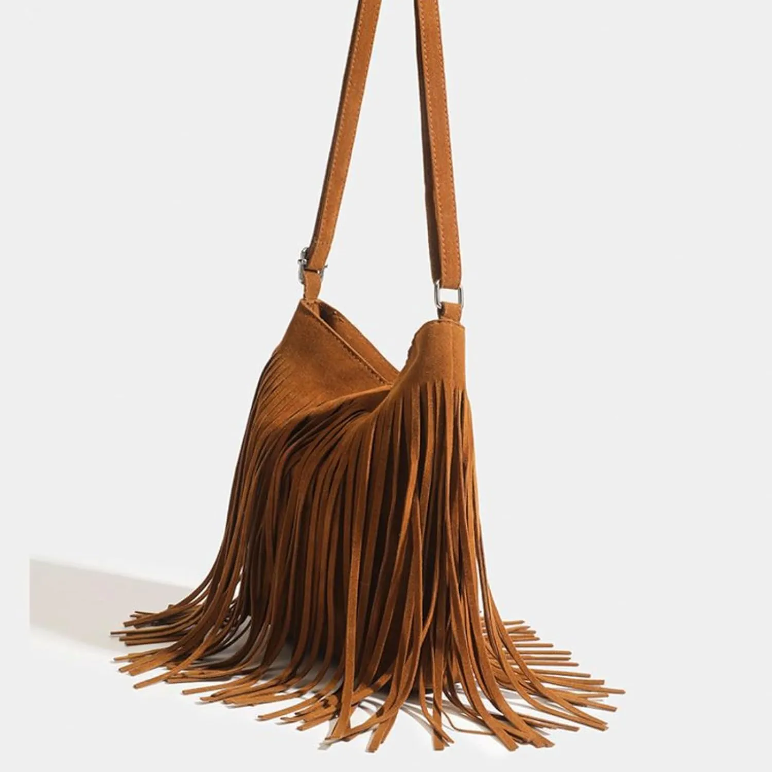 Tassel Crossbody Bag for Women, Fashion Ladies' Shoulder Bag