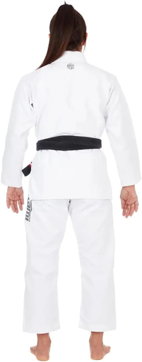 Tatami Fightwear Women's Estilo Black Label BJJ Gi - Gray/Blue