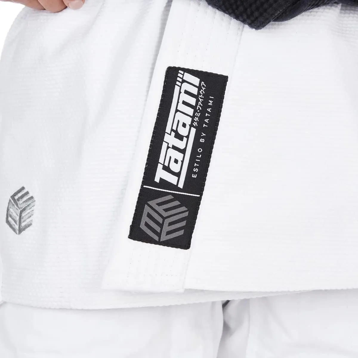 Tatami Fightwear Women's Estilo Black Label BJJ Gi - Gray/Blue
