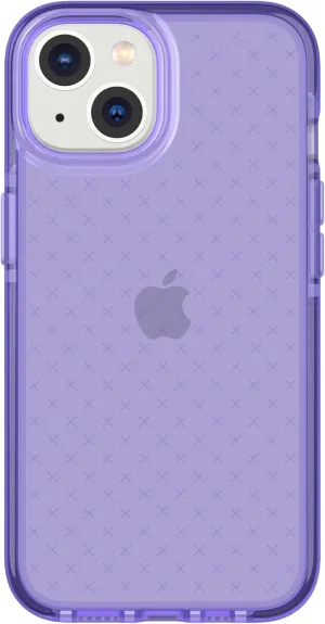 Tech21 iPhone 14 Evo Check – Shock-Absorbing & Slim Protective Phone Case with 16ft FlexShock Multi-Drop Protection & Extra Buttons