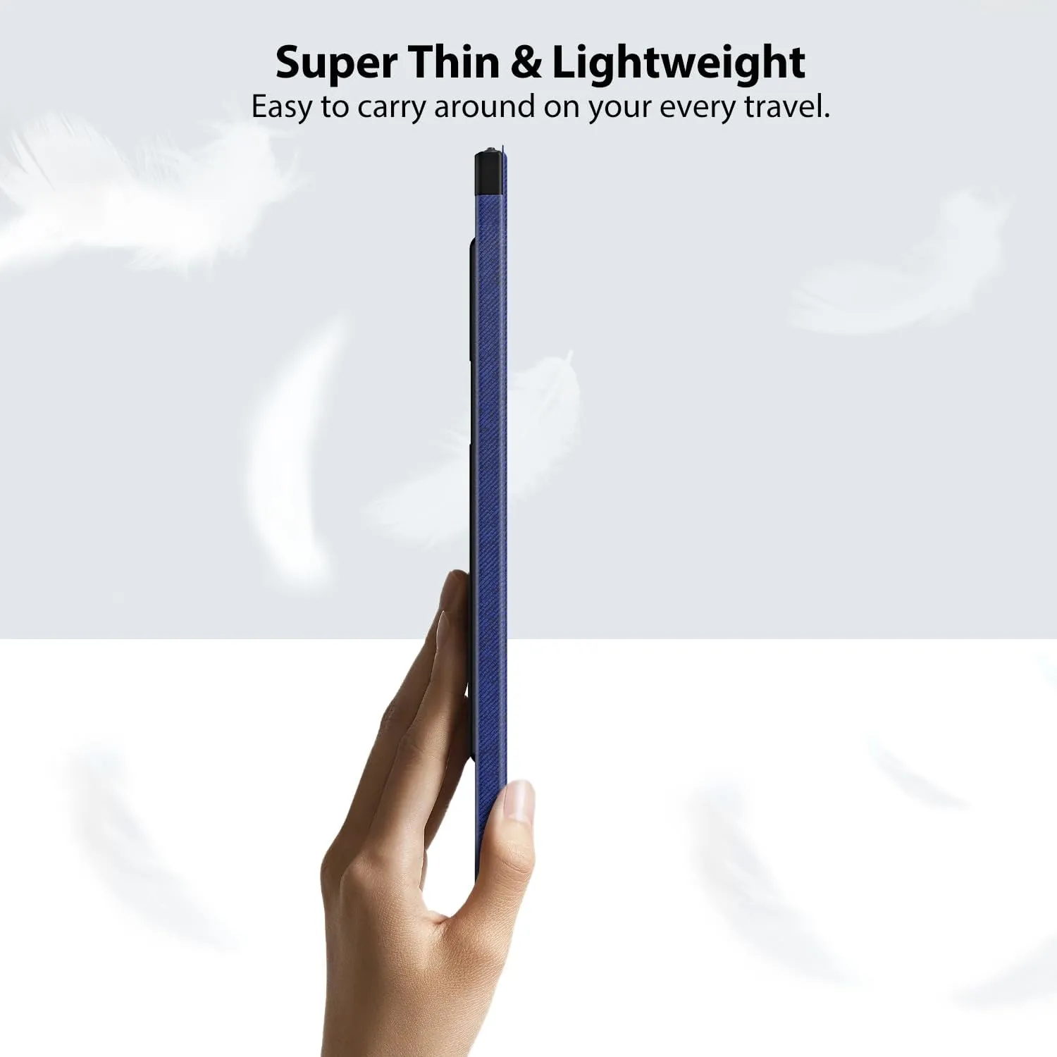 TiMOVO Case Compatible for Remarkable 2 Tablet, Slim Lightweight Stand Hard Back Shell Protective Cover with Pen Holder Compatible with Remarkable 2 Paper Tablet 10.3" 2020 Released, Blue